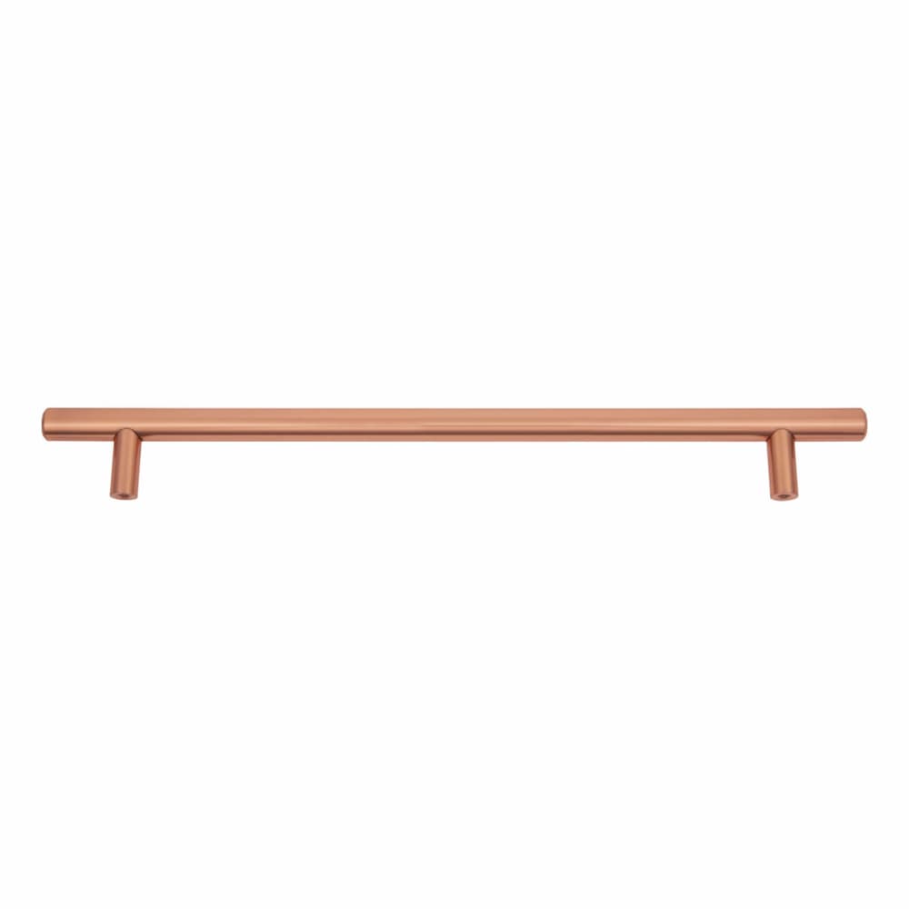 Altro 12mm T-Bar Cabinet Pull Handle - 224mm Centres - Bright Copper