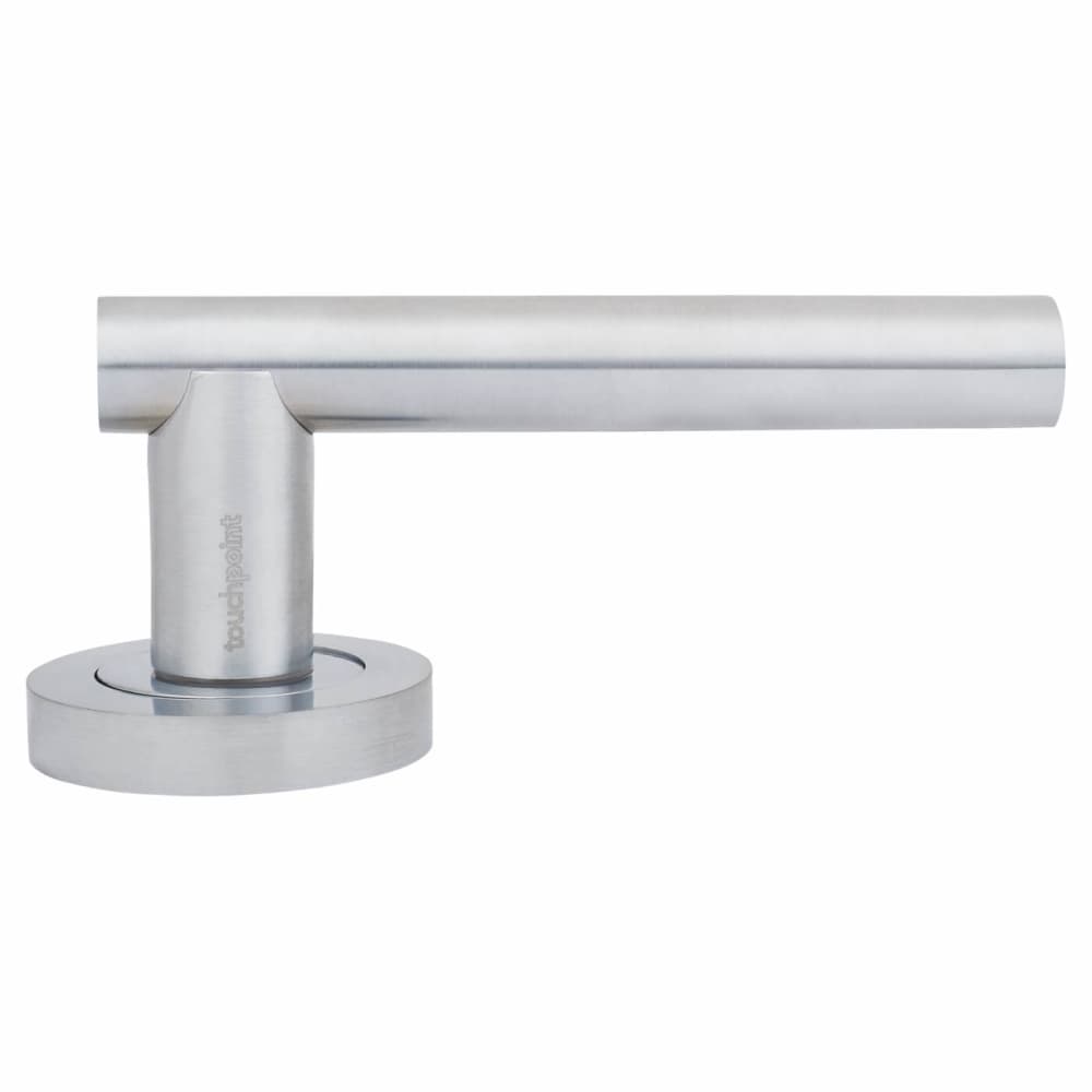 Altro Bella Door Handle on Rose - Satin Chrome