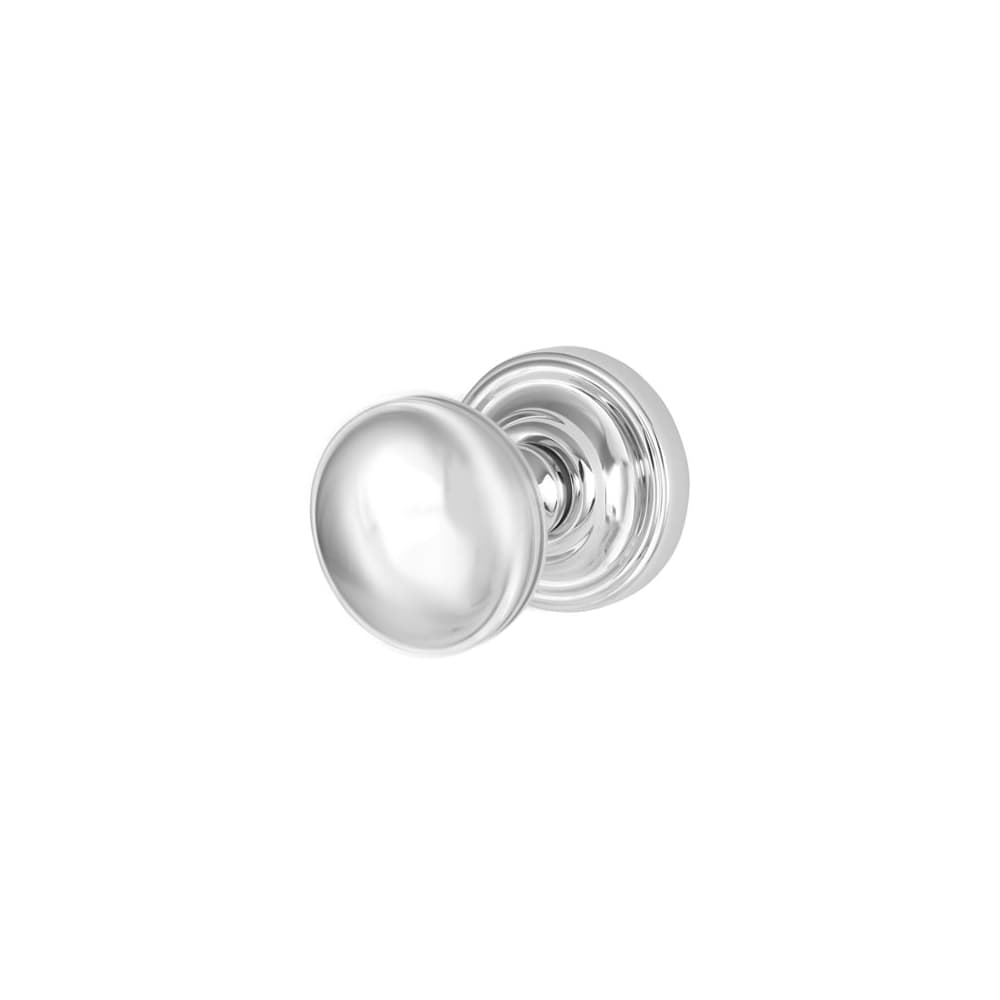 Heritage Brass by M Marcus Whitehall Mortice Door Knob - 62mm Rose Diameter - Polished Chrome