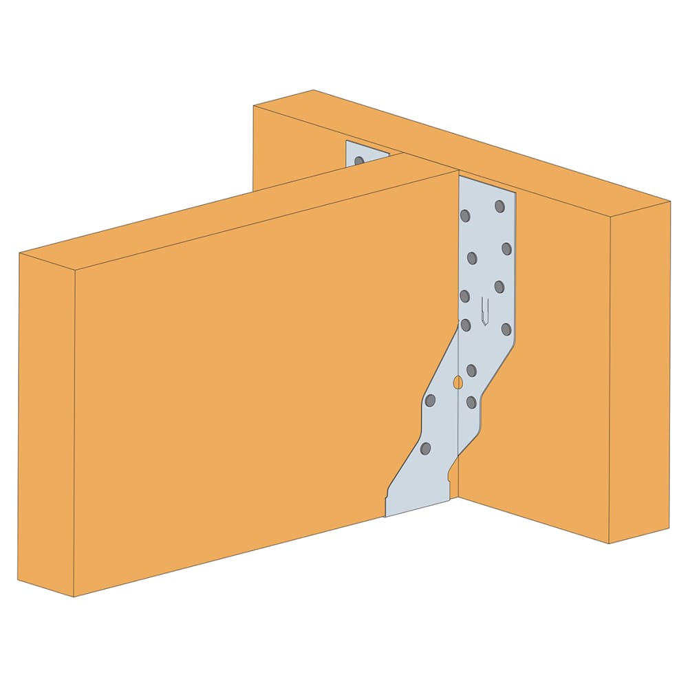 Simpson Strong Tie Joist Hanger - Adjustable Height Strap - Standard Leg - 38mm Width