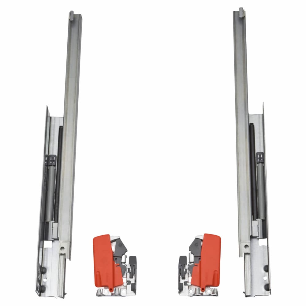 Blum TANDEM BLUMOTION Soft Close Drawer Runners - Single Extension - 350mm Length - 30kg