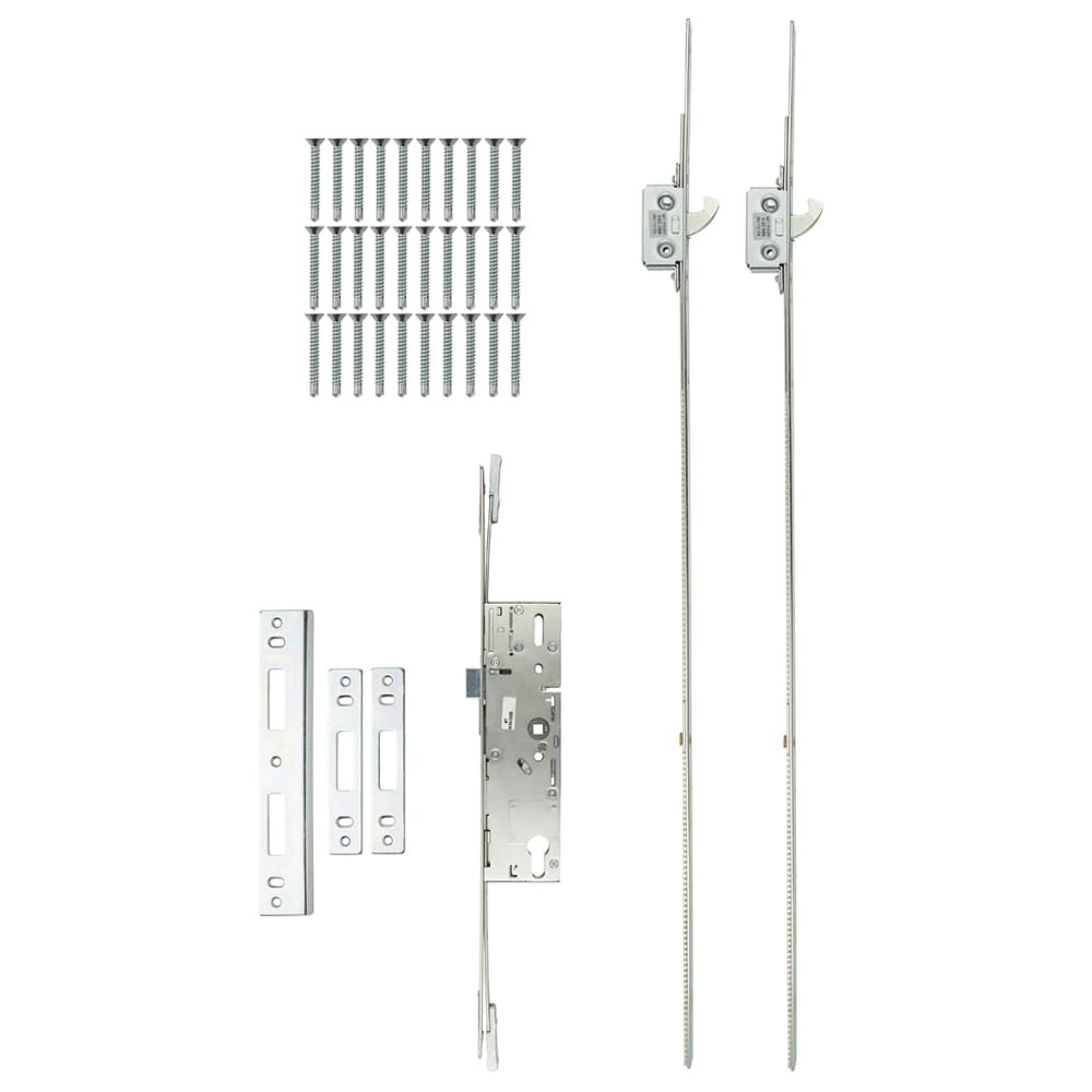 ERA High Security Multipoint Door Lock - 2 Hook - 45mm Backset - 92mm c/c 
