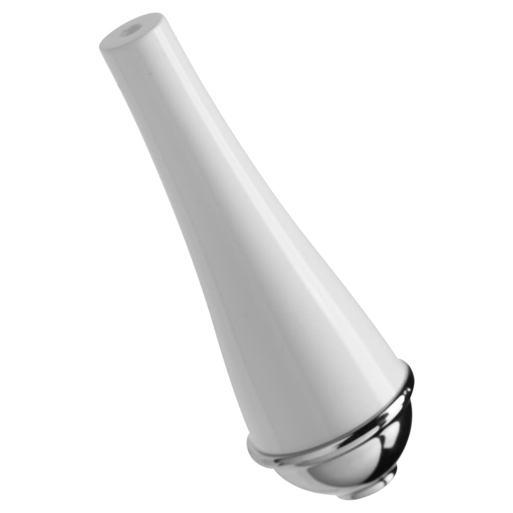 Croydex Classic Bathroom Light Pull - 75mm Length - Chrome/White Metal