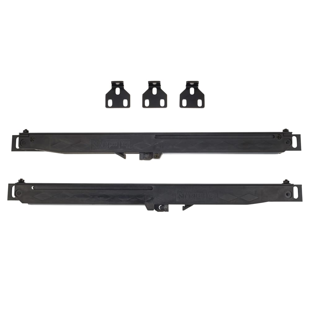 Klug Barn Strap Soft Open/Close Sliding Door Gear - Top Mounted - 60-80kg Max Door Weight - Black