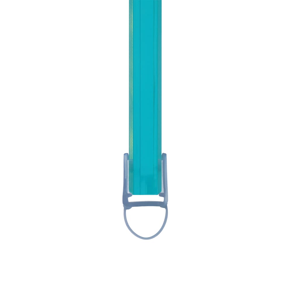 Bohle Clear PVC Shower Seal - Bubble Seal - Suits 10-12mm Glass