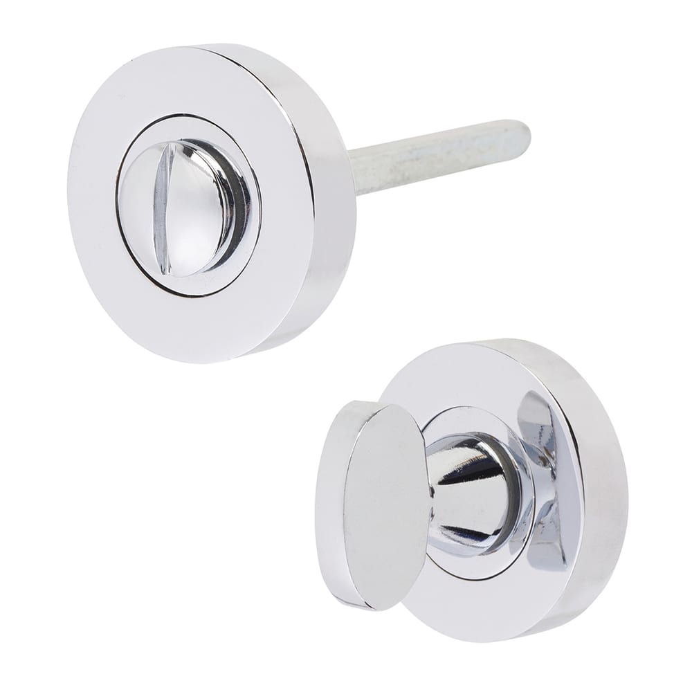 Altro Mini Bathroom Turn & Release - 35mm Diameter - Polished Chrome