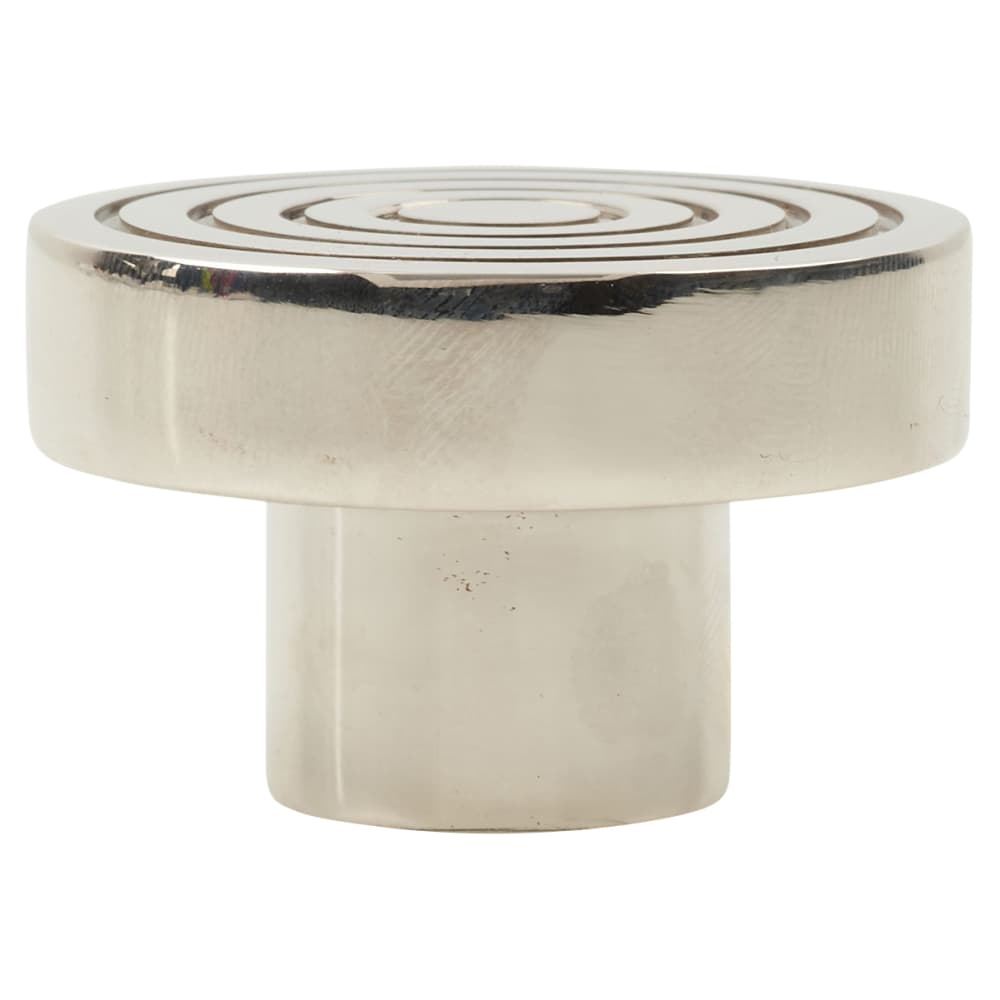 Frelan Hoxton Murray Round Cabinet Knob - 40mm Diameter - Polished Nickel