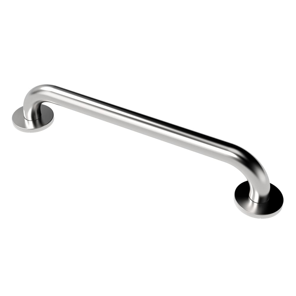 Nymas 32mm Stainless Steel Grab Rail - 450mm Length - Satin Stainless Steel