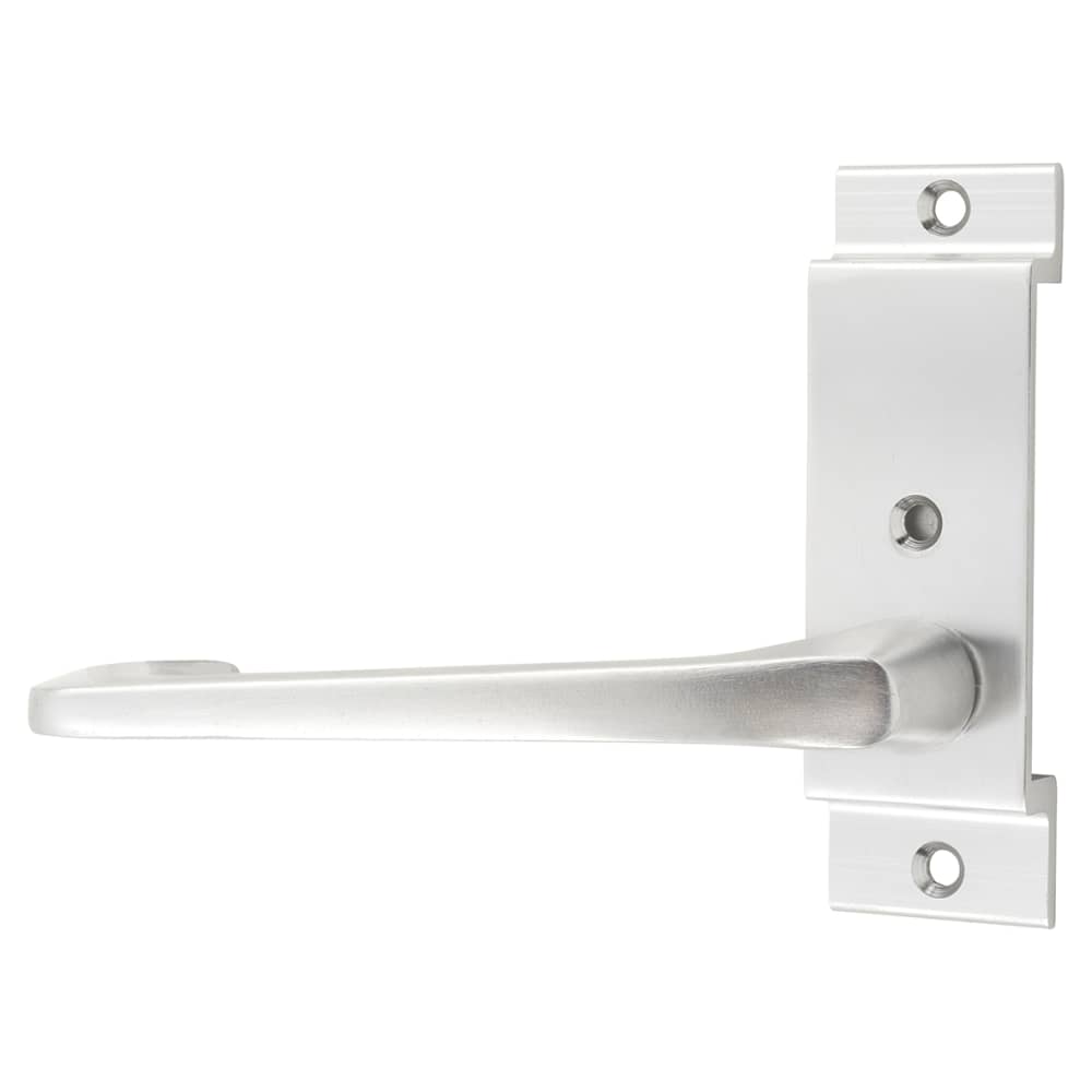 Disabled Toilet Handle Facility Cubicle Indicator Bolt - 178 x 38mm - Polished Anodised Aluminium