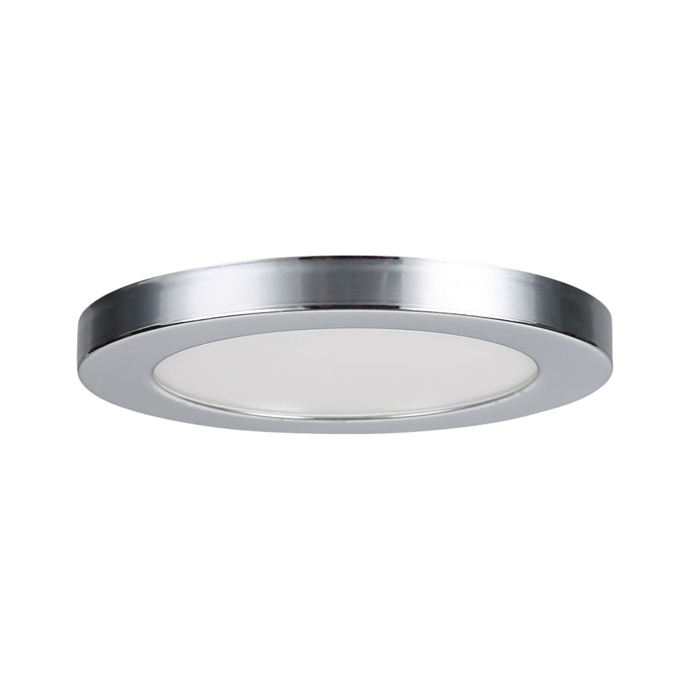 Forum Spa Tauri Magnetic Bezel for 12W Flush LED Bathroom Ceiling Light - Polished Chrome