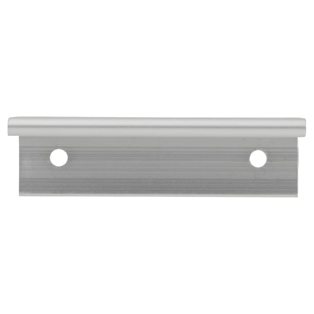 Touchpoint Serva Lipped Edge Cabinet Pull Handle - 96mm Centres - Brushed Aluminium