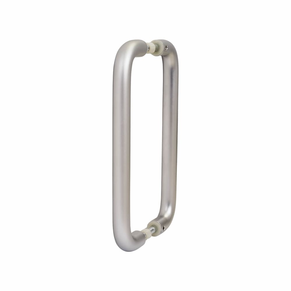 Altro 19mm D-Bar Door Pull Handle - Back to Back - 225mm Centres - Satin Aluminium