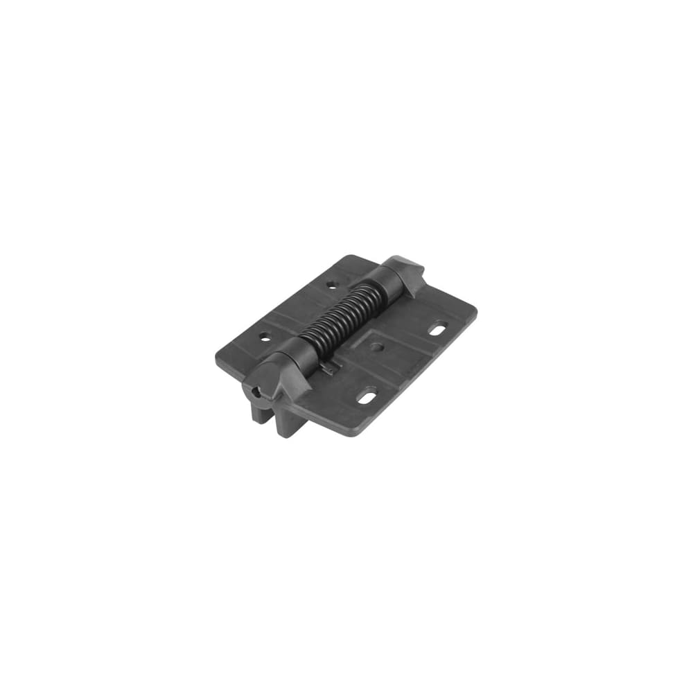 Light Duty Nylon Gate Hinge - Self Closing - Fixed Tension - 200 x 150 x 40mm - Black - Pair