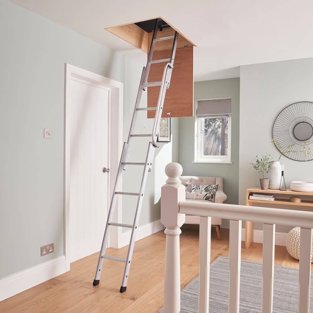Werner Aluminium Easiway Loft Ladder