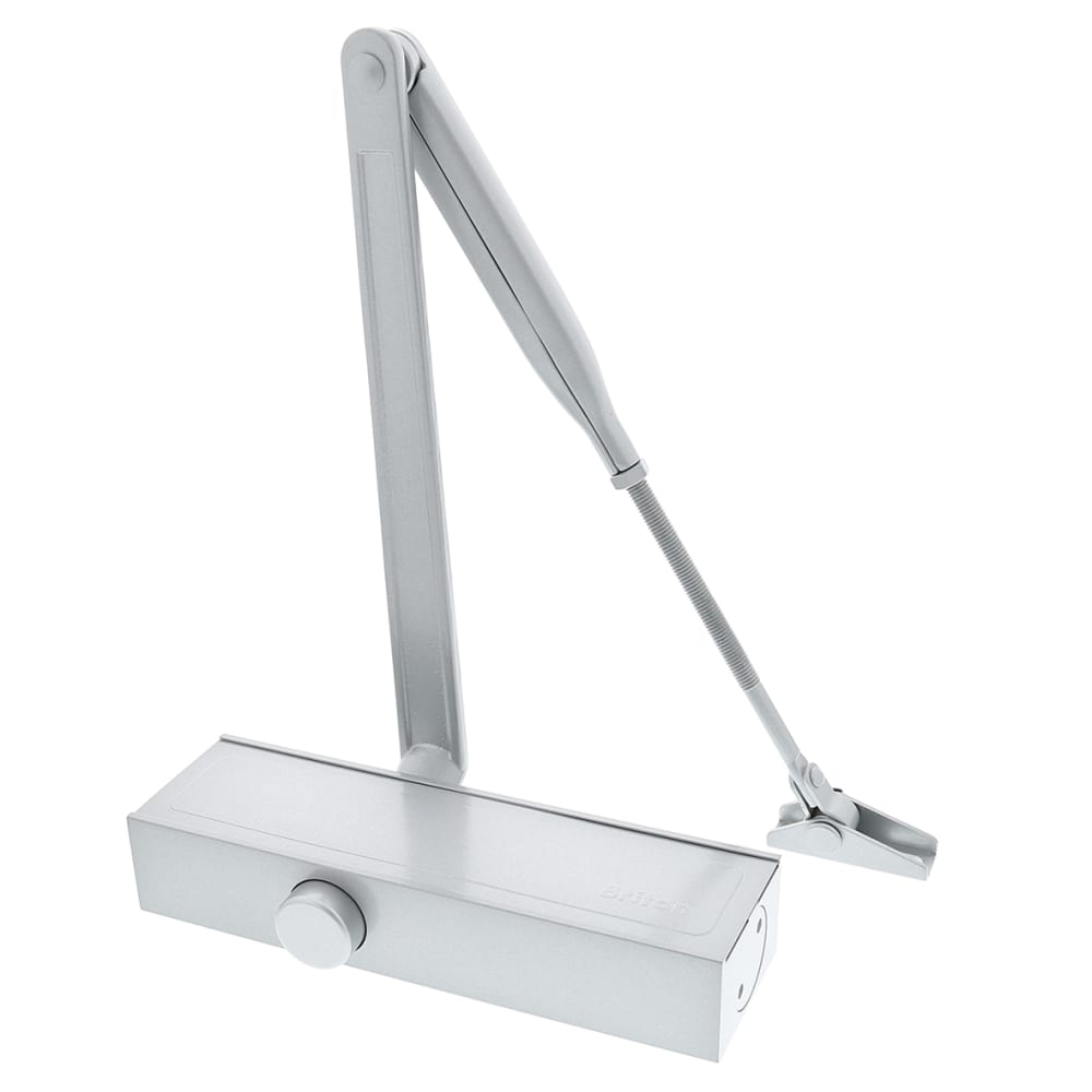 Briton 1110 Fire Door Closer - Power Size 2-4 - Push/Pull Mounting - Silver