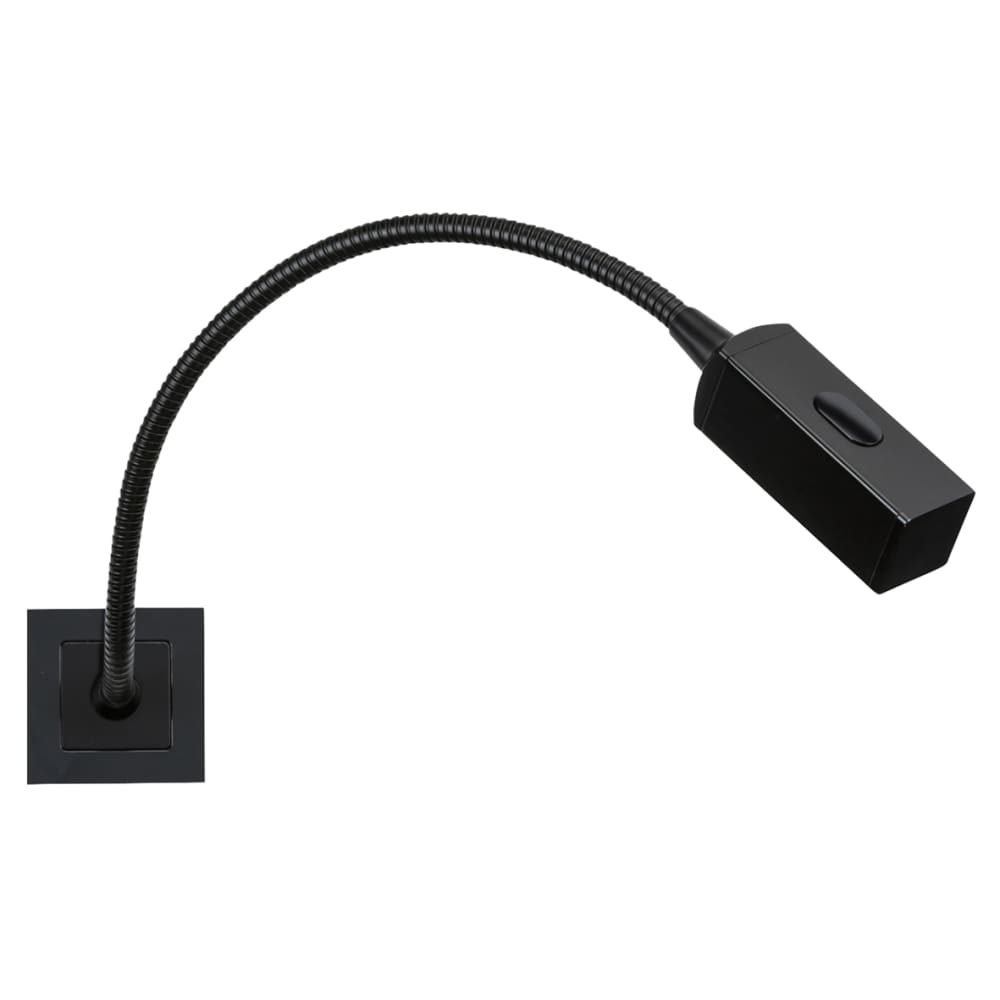 Knightsbridge 2W Flexi Reading Light Euro Module – 3000K Warm White – Black 
