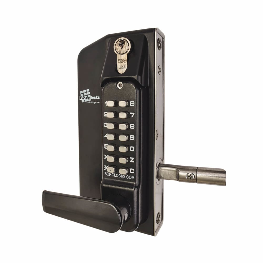 Borg BL3430 External Marine Grade Gate Lock Back to Back with Key ...