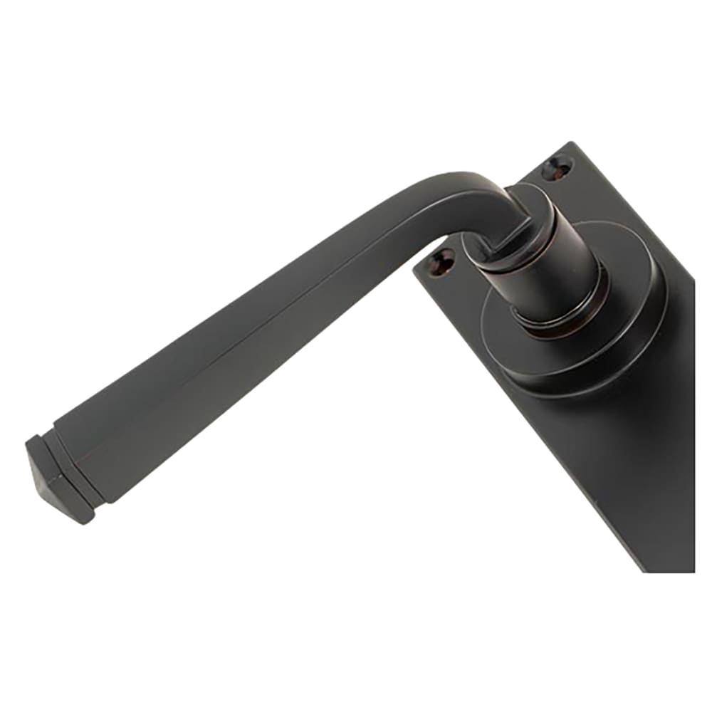 From The Anvil Avon Latch Door Handle - 152 x 48mm - Aged Bronze