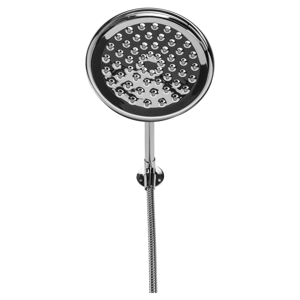 Croydex Traditional Rain Single Spray Shower Kit - Chrome