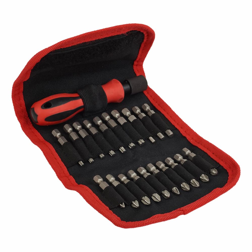 TIMco Addax S2 Pouch Driver Bit Set 21 Piece IronmongeryDirect Same Day Despatch