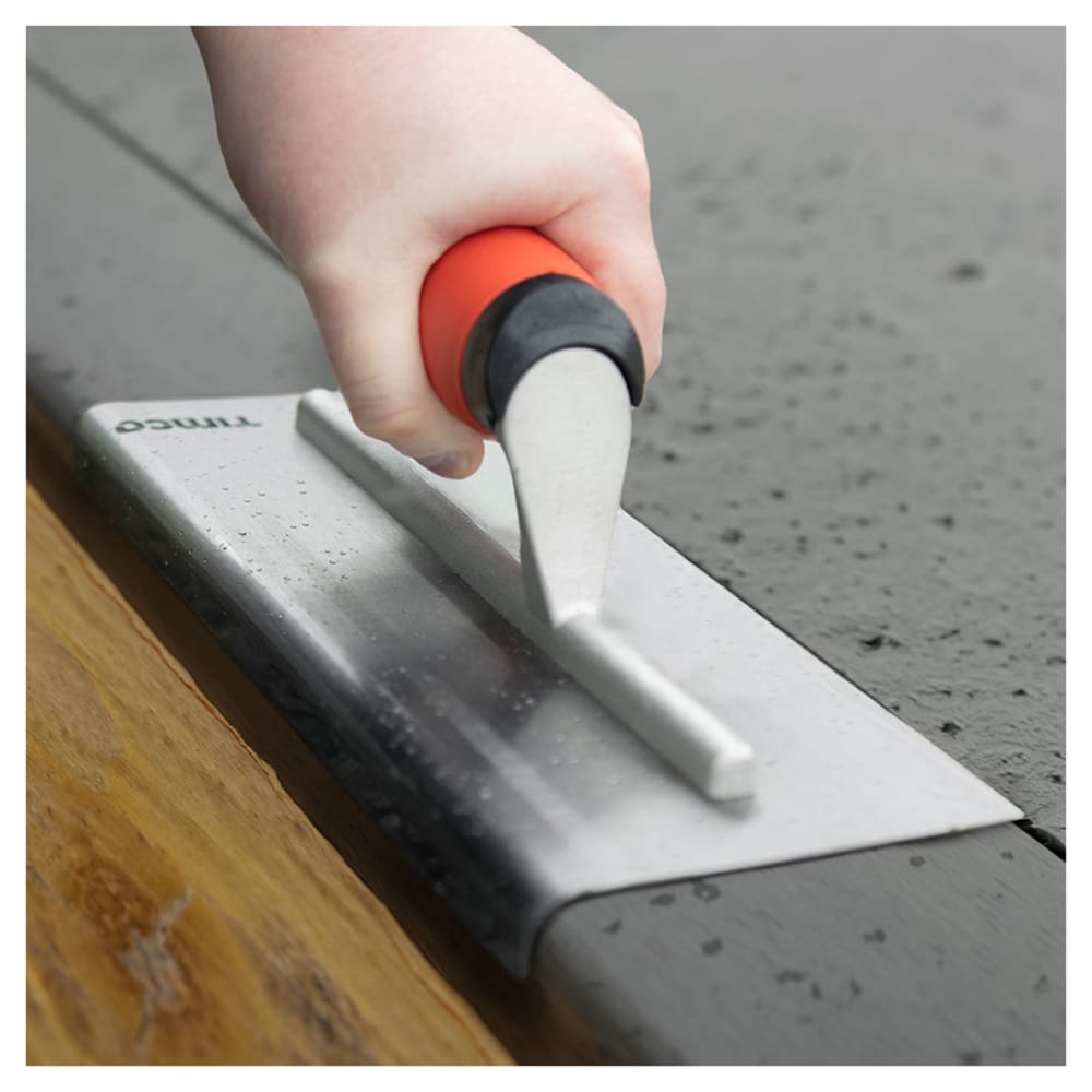 TIMCO Radius Edging Trowel - 250mm/ 10" Blade Length