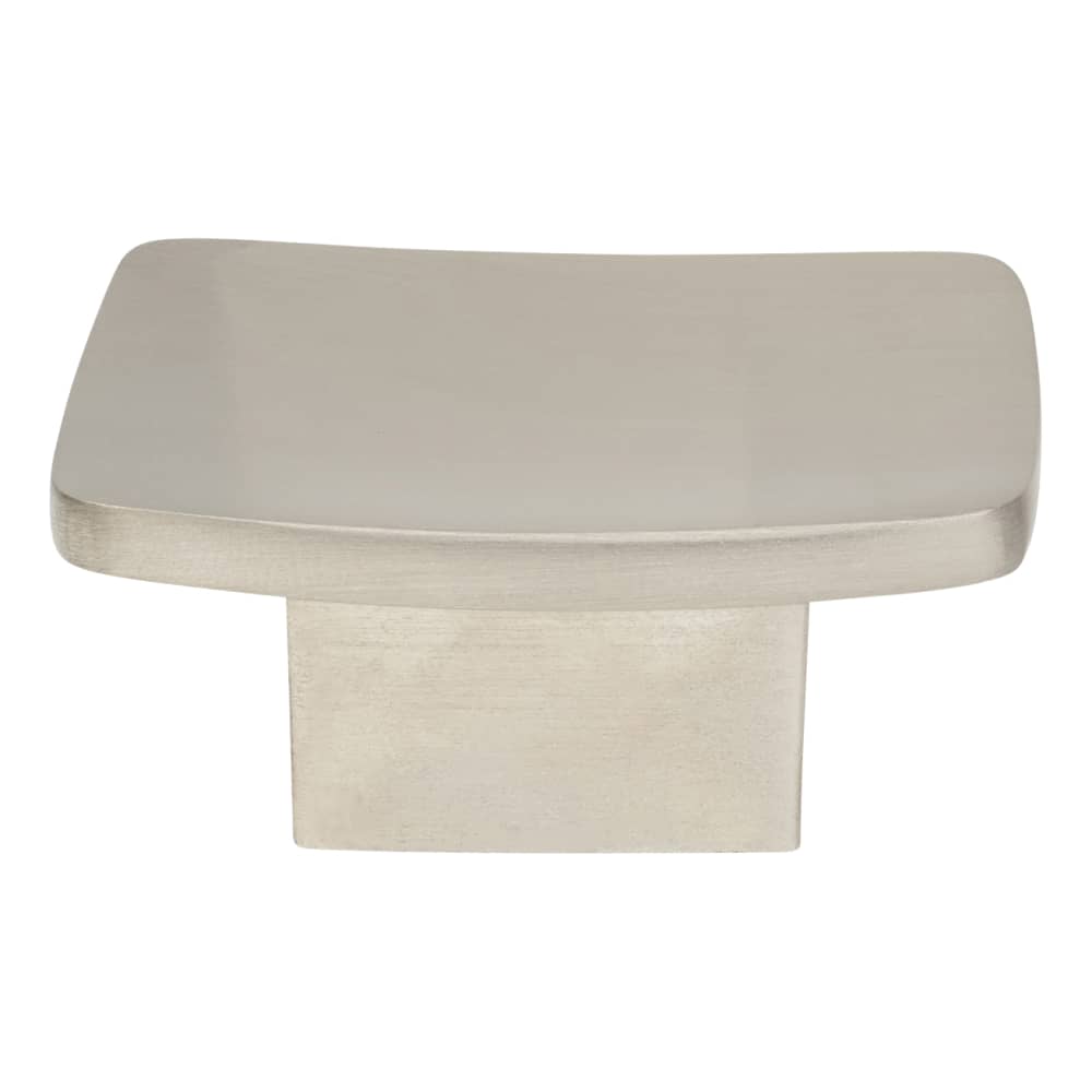 Carlisle Brass FingerTip Design Concave Square Cabinet Knob - 44 x 44mm - Satin Nickel