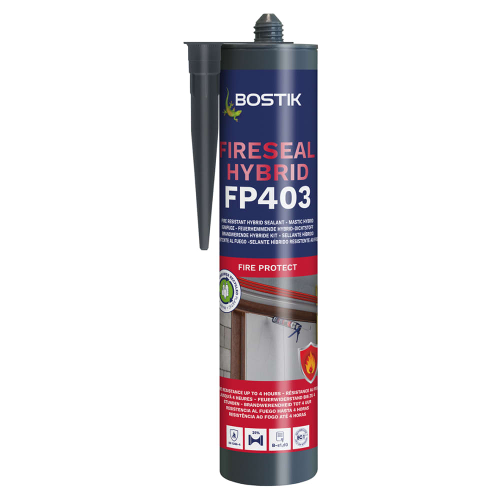 Bostik FP403 Fireseal Hybrid Sealant - 290ml - Grey