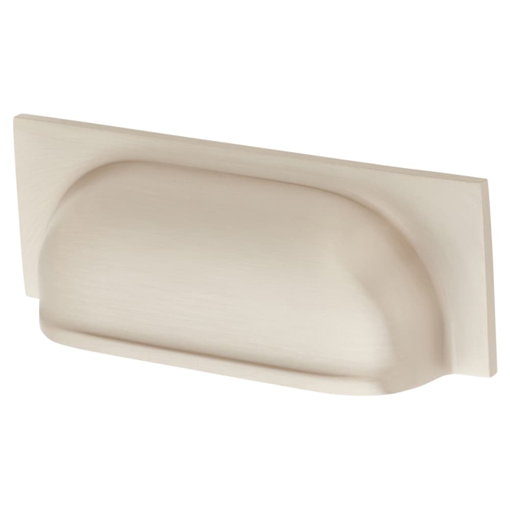 Alexander & Wilks Quantock Cabinet Cup Handle - 96mm Centres - Satin Nickel