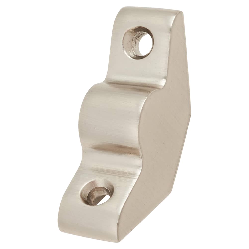 Altro Stair Rod with Plain Finials - 900mm Length - Satin Nickel