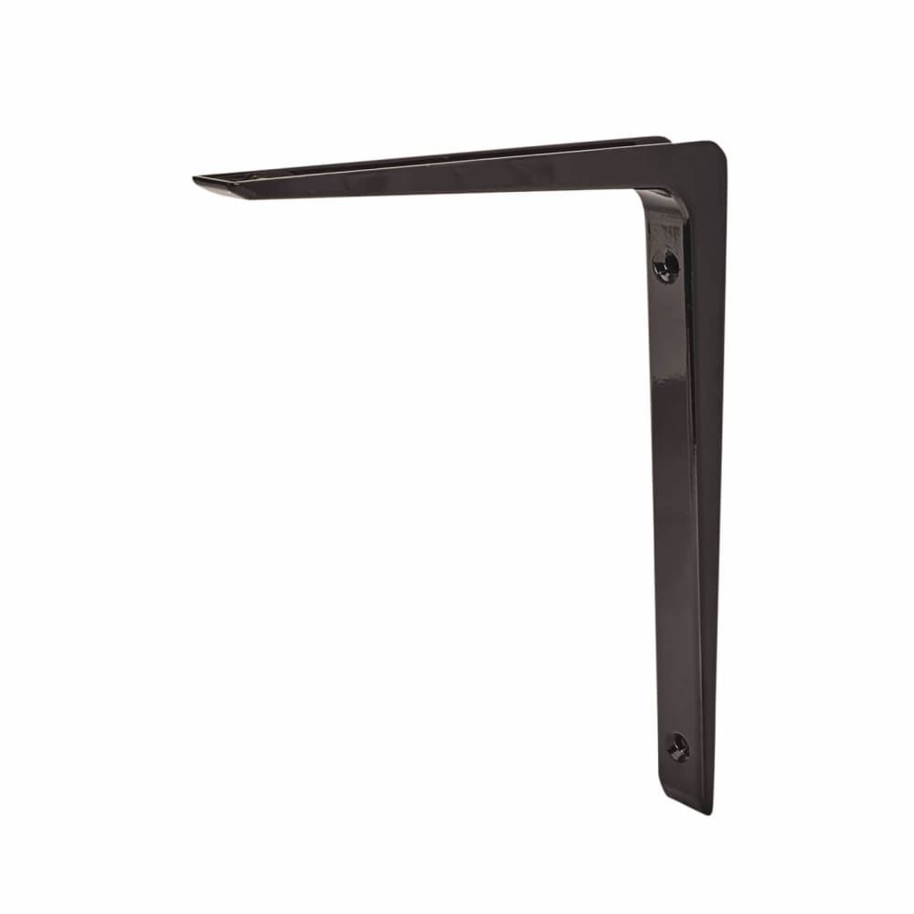 Touchpoint Aluminium Shelf Bracket - 200 x 250mm - Black