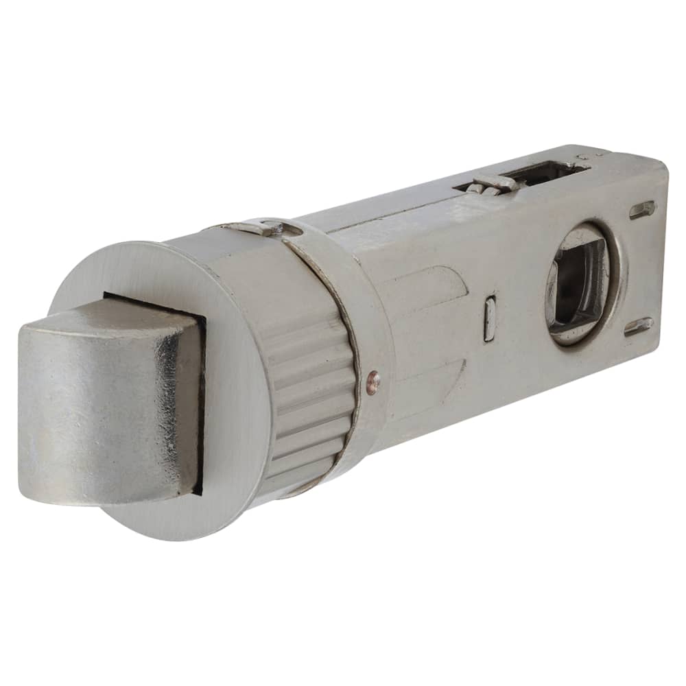 Quick Latch Passage Tubular Latch - 71mm Case - 57mm Backset - Round - Satin Nickel