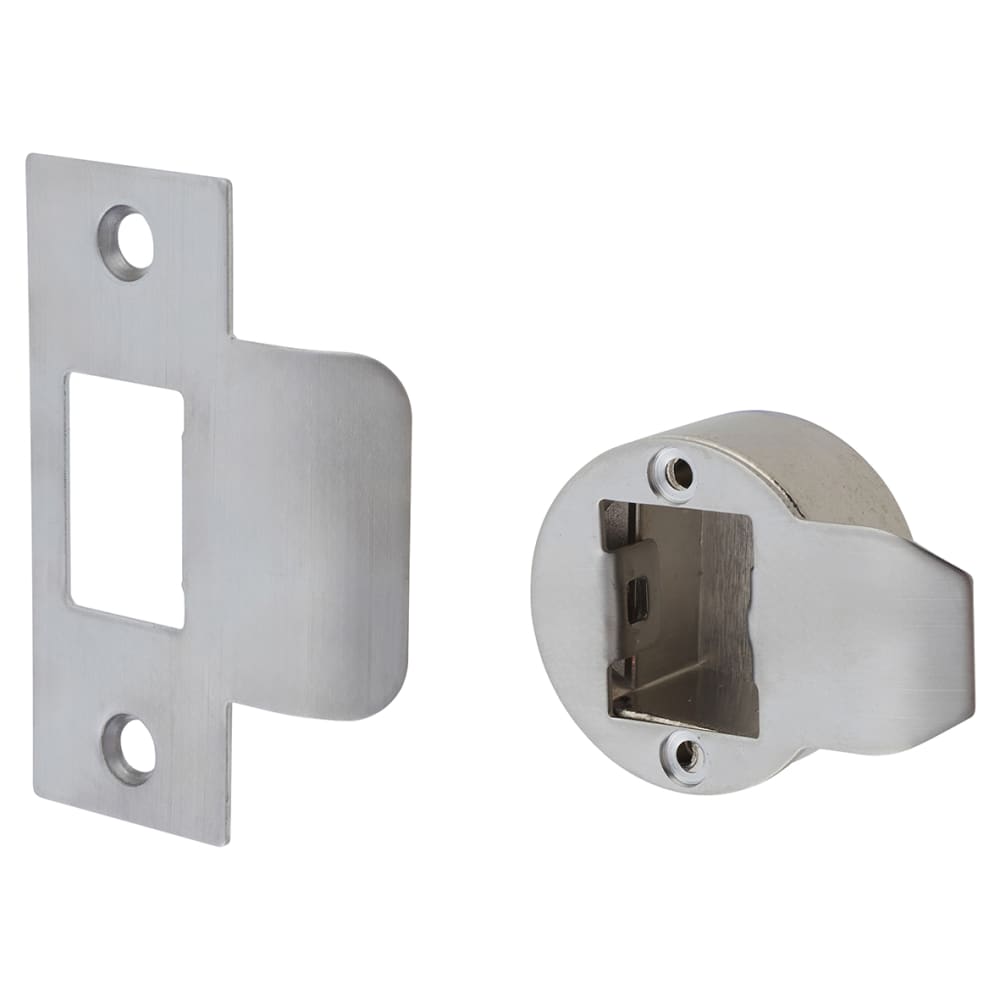 Quick Latch Passage Tubular Latch - 71mm Case - 57mm Backset - Round - Satin Nickel