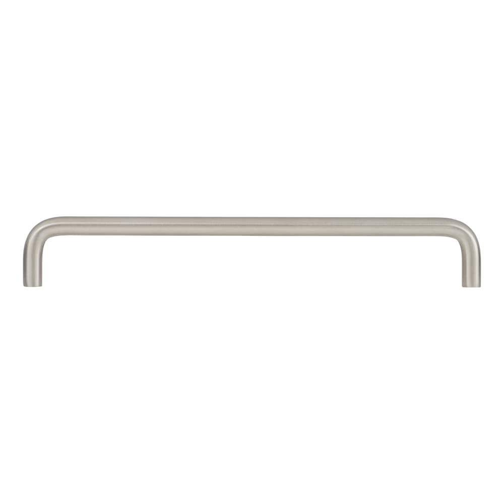 Altro 10mm D-Bar Cabinet Pull Handle - 224mm Centres - Satin Stainless Steel