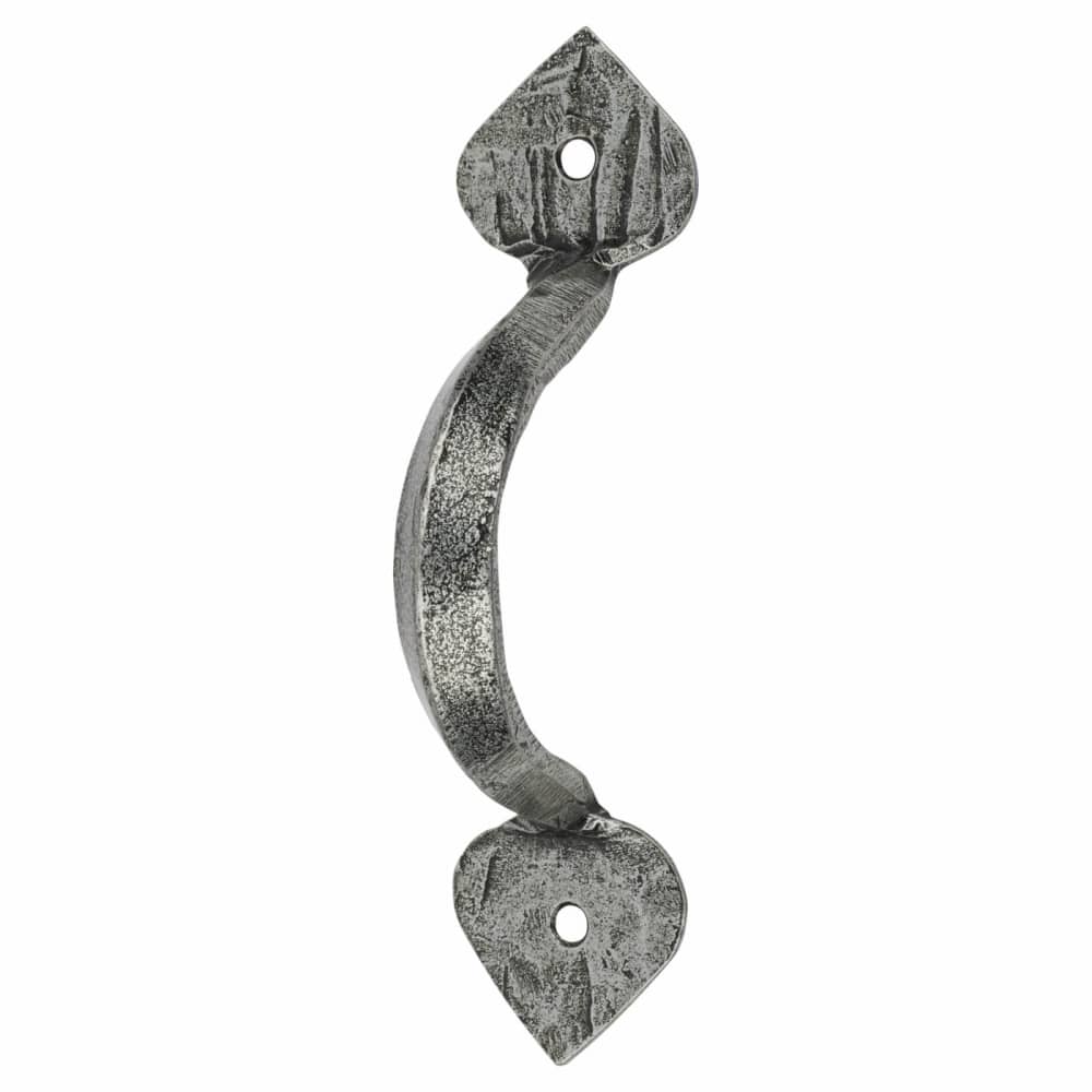Olde Forge Gothic D-Bar Cabinet Pull Handle - 71mm Centres - Pewter