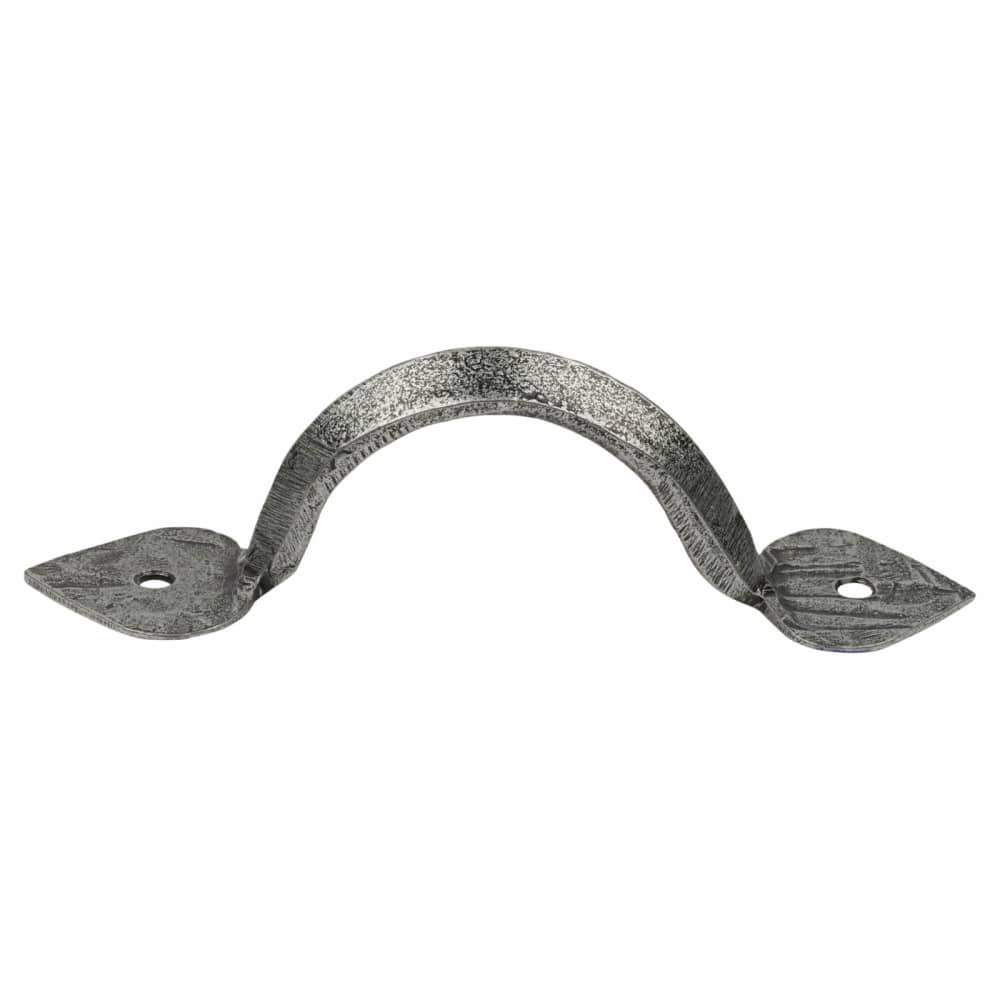 Olde Forge Gothic D-Bar Cabinet Pull Handle - 71mm Centres - Pewter