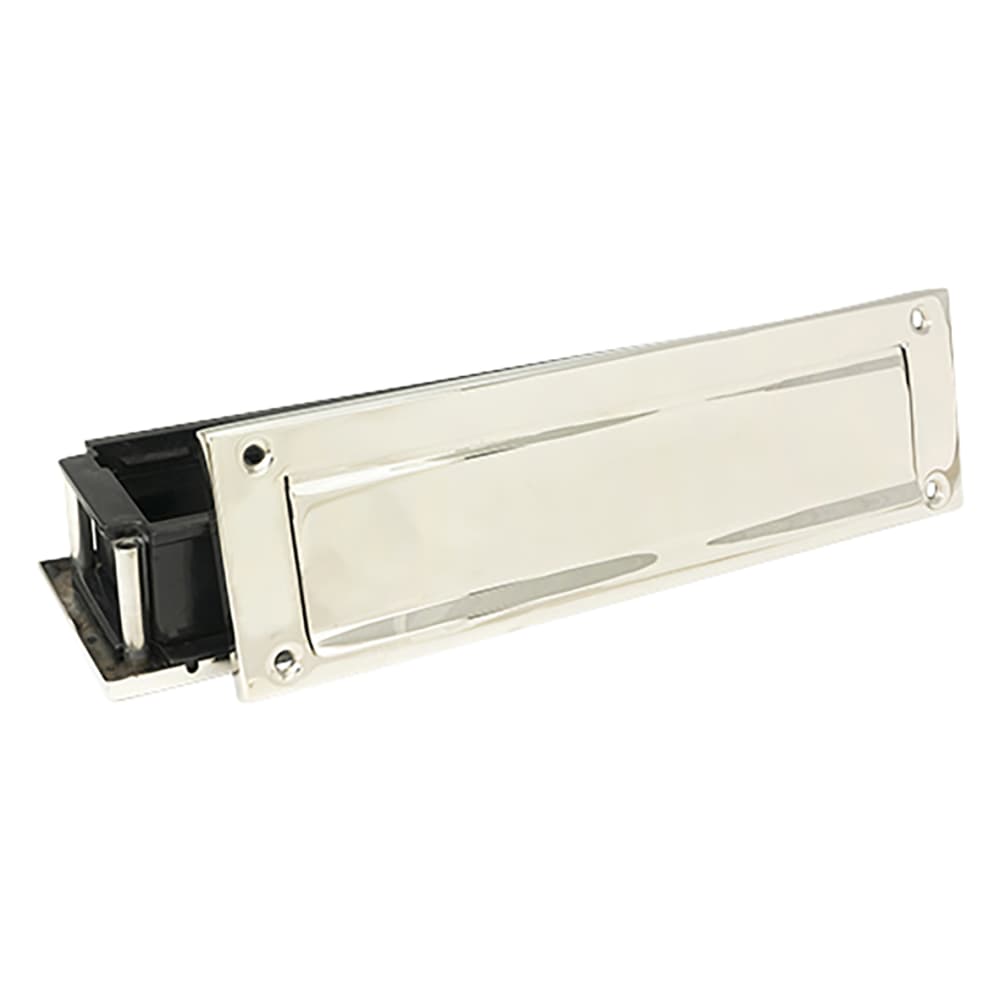 From The Anvil Traditional Letter Plate - 315 x 92mm - Door Thickness 42-72mm - Polished Stainless