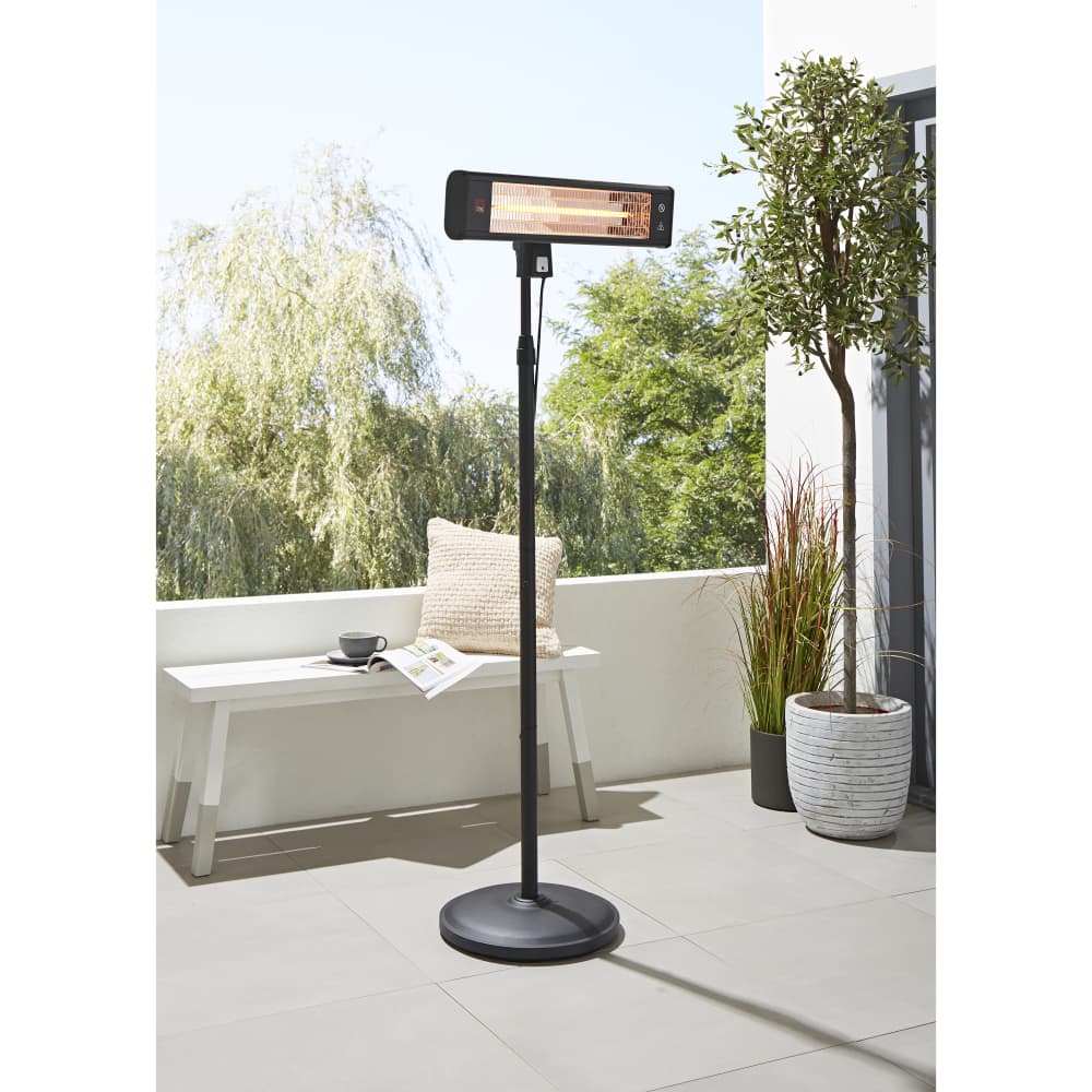 Forum Zink Blaze IP44 Wall Mounted Patio Heater - 1800W
