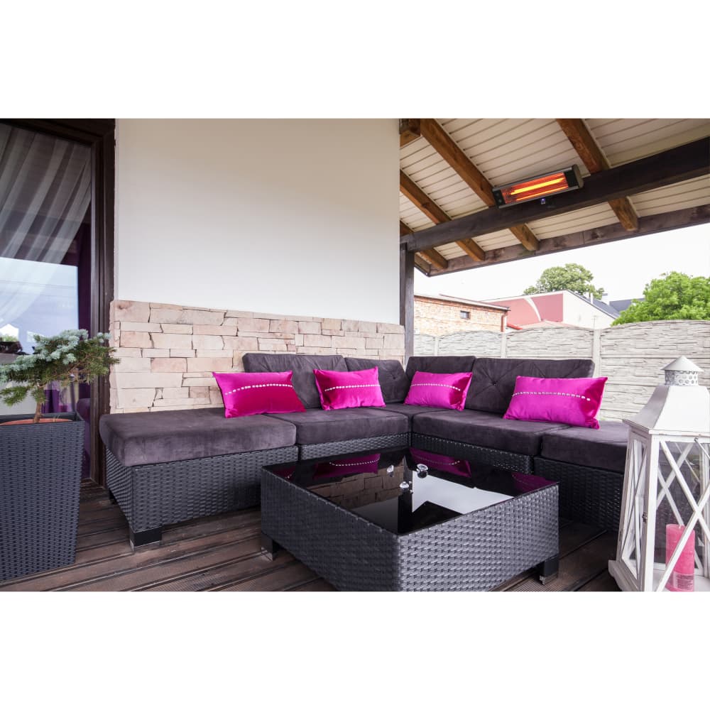 Forum Zink Blaze IP44 Wall Mounted Patio Heater - 1800W