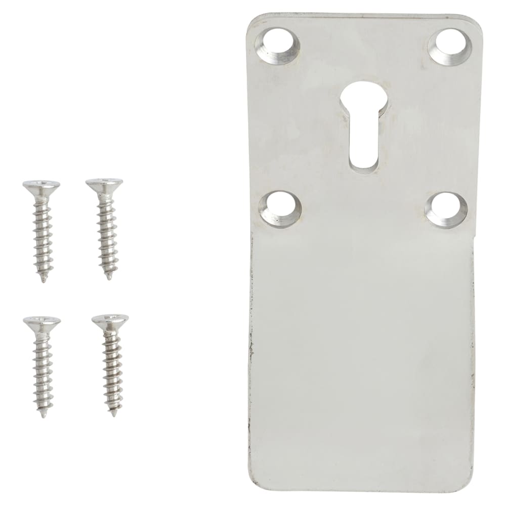 Altro Keyhole Cylinder Pull - 92 x 43mm - Polished Stainless Steel