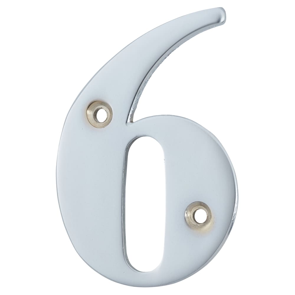 79mm Numeral 6/9 Satin Chrome IronmongeryDirect Same Day Despatch