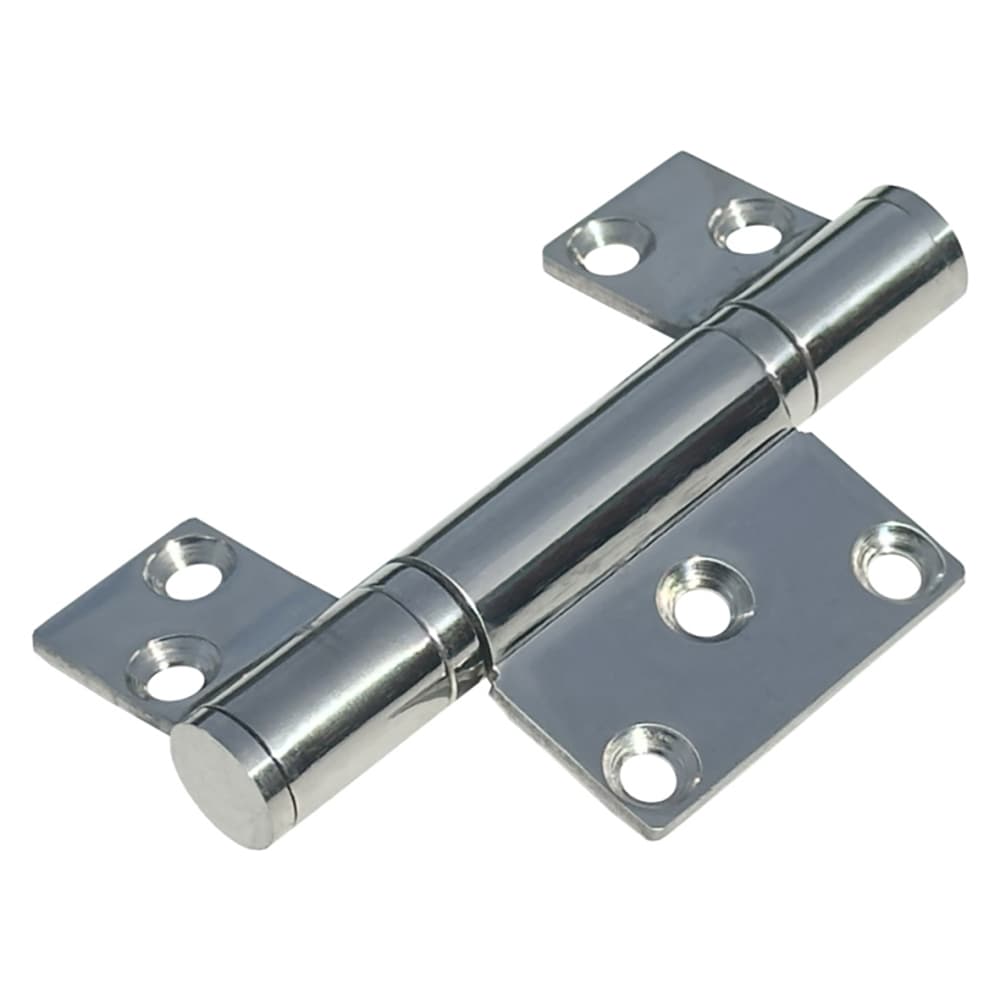 Brio Weatherfold 100 Outward Opening Patio Bi-Folding Door Kit - 2 Door - Polished Stainless Steel