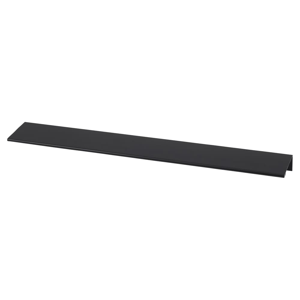 Touchpoint Vora Lipped Edge Cabinet Pull Handle - 224mm Centres - Black
