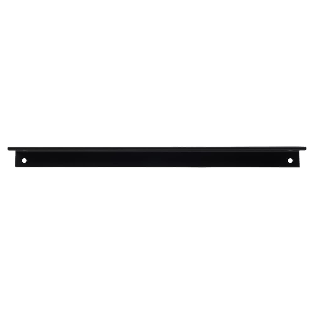Touchpoint Vora Lipped Edge Cabinet Pull Handle - 224mm Centres - Black
