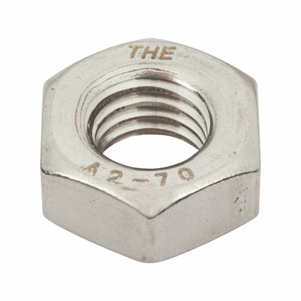TIMCO Hex Full Nut - M4 - A2 Stainless Steel - Pack of 10