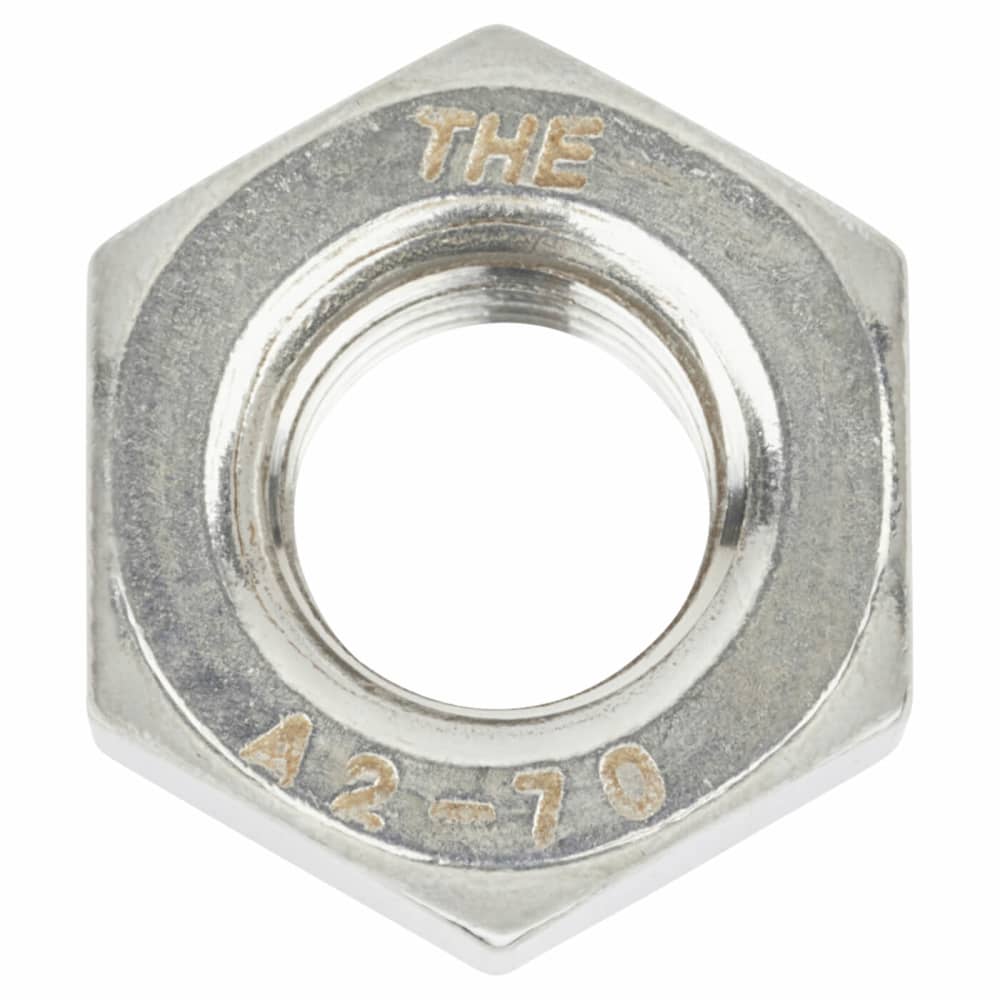 TIMCO Hex Full Nut - M4 - A2 Stainless Steel - Pack of 10