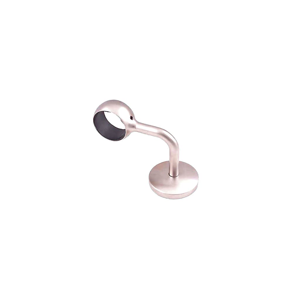 Rothley 40mm Handrail System - Wall Bracket - Brushed Nickel