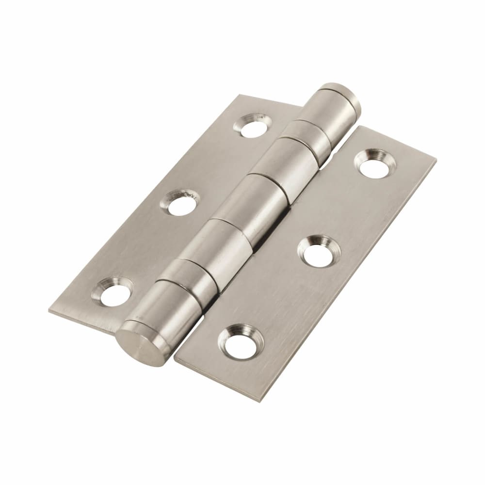 Touchpoint Dakota Bathroom Lock Door Handle on Rose Kit - Satin Chrome