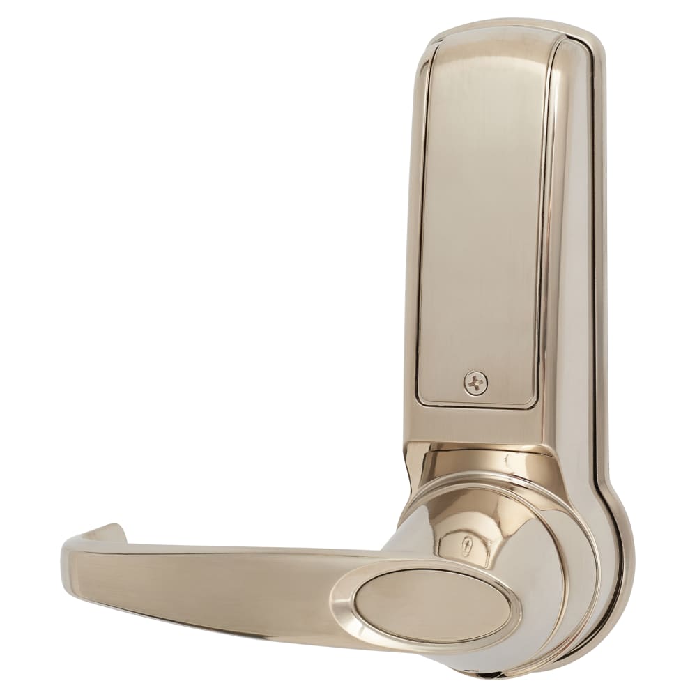 Codelocks CL4010 Digital Code Operated Lock and Latch with Key Override - Stainless Steel