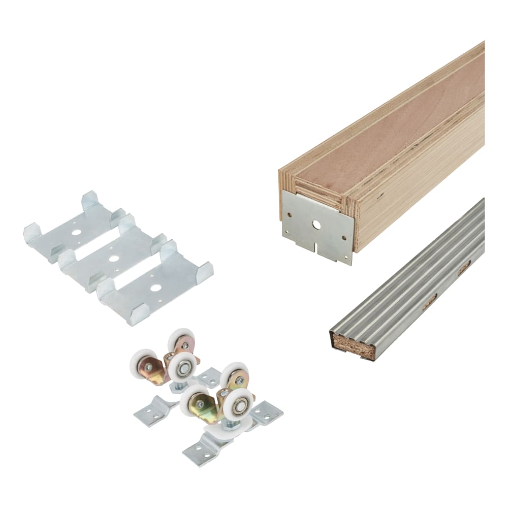 Barrier Pocket Door Kit 2 - 120mm Finished Wall Thickness - 1200mm Maximum Door Width