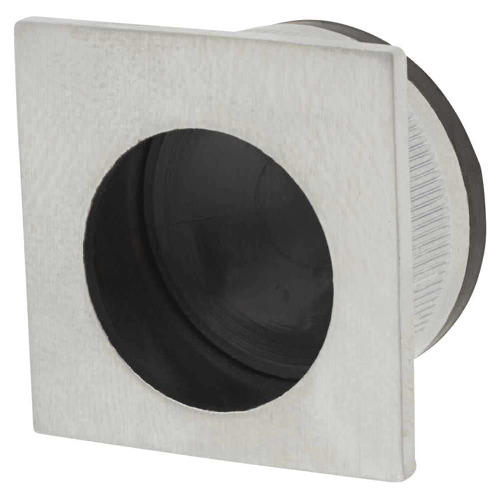 ECLISSE Essentials Square Privacy Handle Set with Lock - Satin Chrome